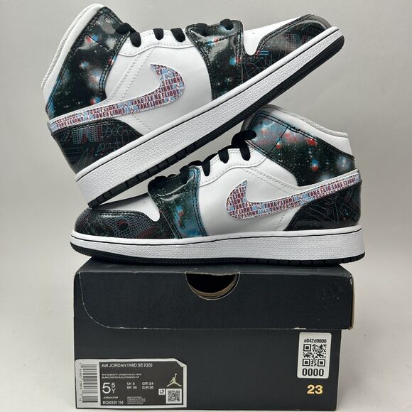 Nike Shoes Air Jordan 1 Mid SE GS “Take Flight” 2023 - Picture 3 of 5